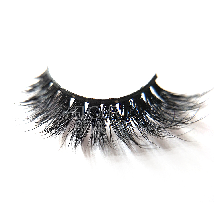 First class 3D Wispy Mink Strip Lashes manufacturer China ED108